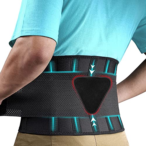 FEATOL Back Brace for Lower Back Pain, Back Suppor…