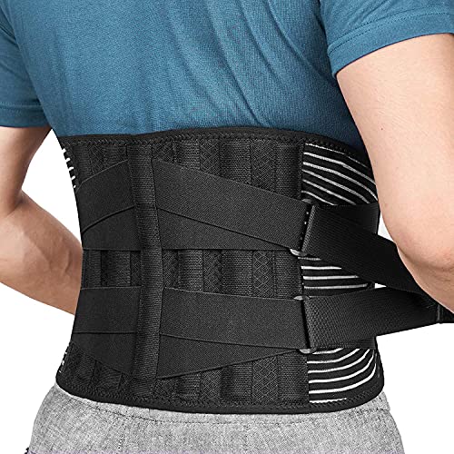 FREETOO Back Braces for Lower Back Pain Relief wit…